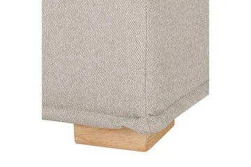 1-sitssoffa Beliani Tibro Beige, ljust trä Beige||Light colored wood - Møbler - Sofaer - Modulsofaer - Midtmodul