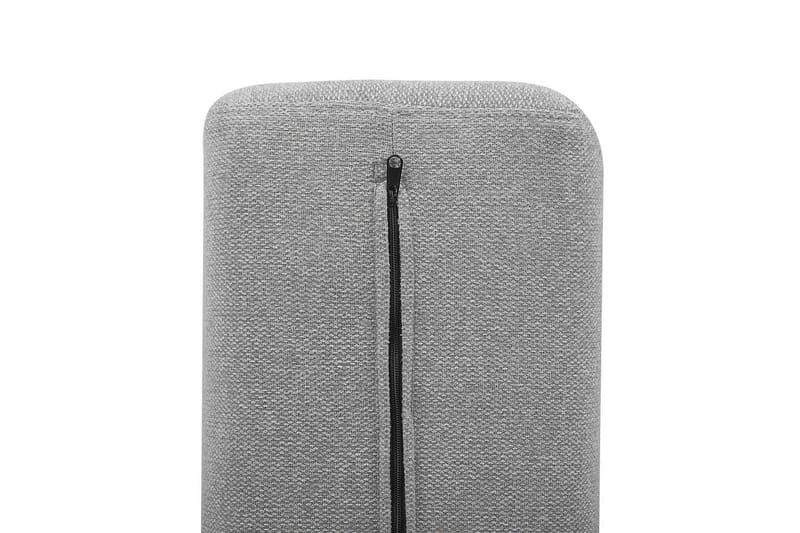 1-sitssoffa Beliani Tibro Beige, ljust trä Grey - Grå - Møbler - Sofaer - Modulsofaer - Midtmodul