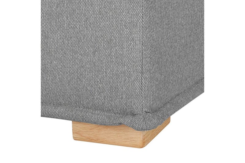 1-sitssoffa Beliani Tibro Beige, ljust trä NO_BRAND Grey - Grå - Møbler - Sofaer - Modulsofaer - Midtmodul