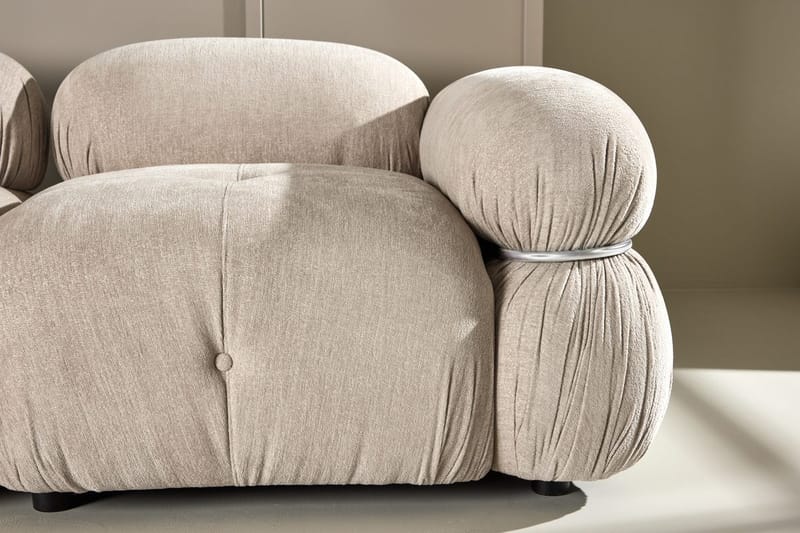2-Seat Sofa Venture Home Beige Silver - Møbler - Sofaer - 2 seter sofa