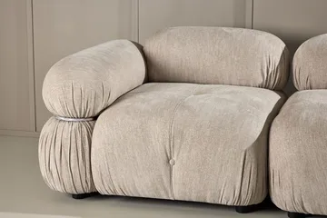 2-Seat Sofa Venture Home Beige Silver - Møbler - Sofaer - 2 seter sofa