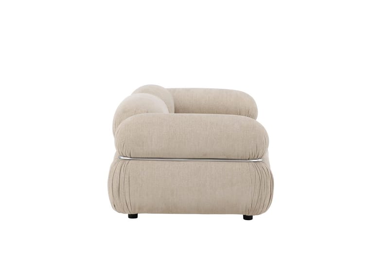 2-Seat Sofa Venture Home Beige Silver - Møbler - Sofaer - 2 seter sofa