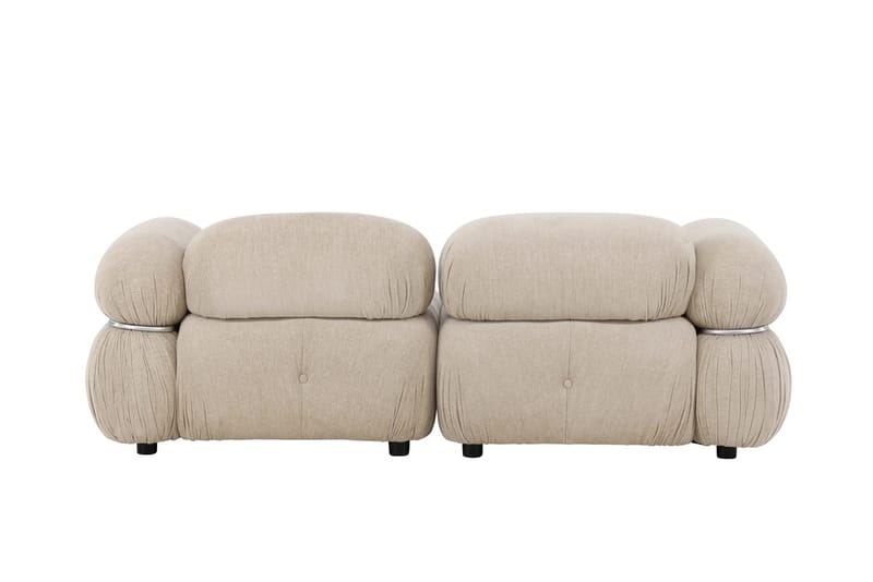 2-Seat Sofa Venture Home Beige Silver - Møbler - Sofaer - 2 seter sofa