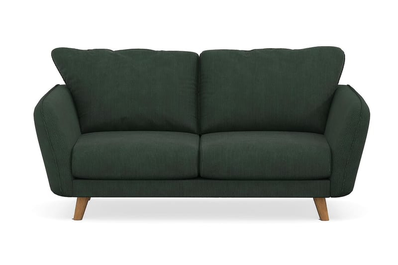 2-seter Sofa Colt Lyx - Mørk grønn Kordfløyel - 2 seter sofa