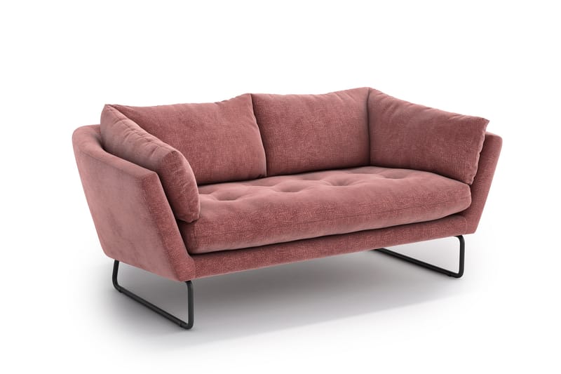 2-seter Sofa Gunntorp - Rosa - 2 seter sofa