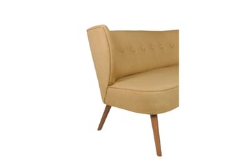 2-Seter Sofa Terriq - Gul - Møbler - Sofaer - 2 seter sofa
