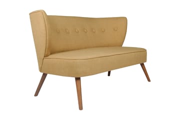 2-Seter Sofa Terriq - Gul - Møbler - Sofaer - 2 seter sofa