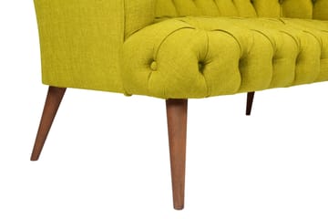 2-seters Sofa Kiroli - Grønn/Natur - Møbler - Sofaer - 2 seter sofa