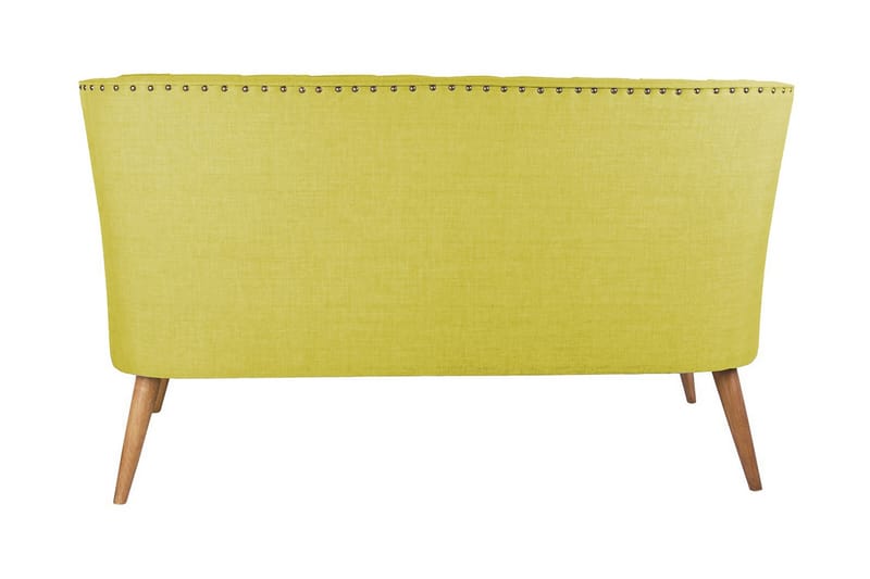 2-seters sofa Montiela - Grønn / Natur - 2 seter sofa