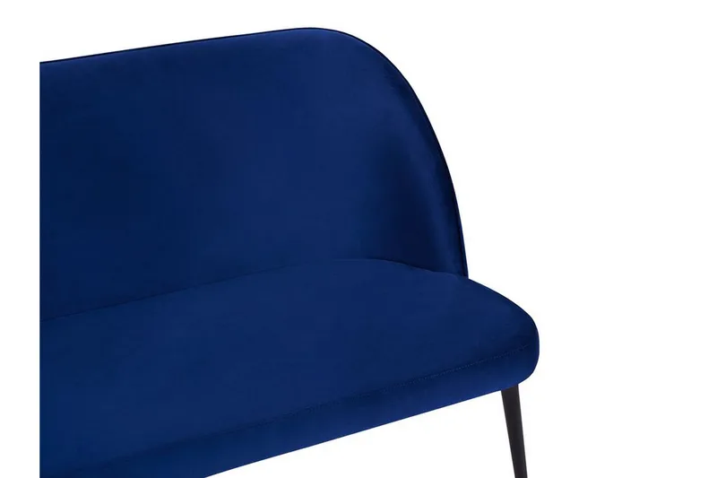 2-seters Sofa Vigenstorp - Fløyel/Blå - Møbler - Sofaer - Kjøkkensofaer