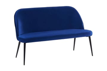 2-seters Sofa Vigenstorp - Fløyel/Blå - Møbler - Sofaer - Kjøkkensofaer