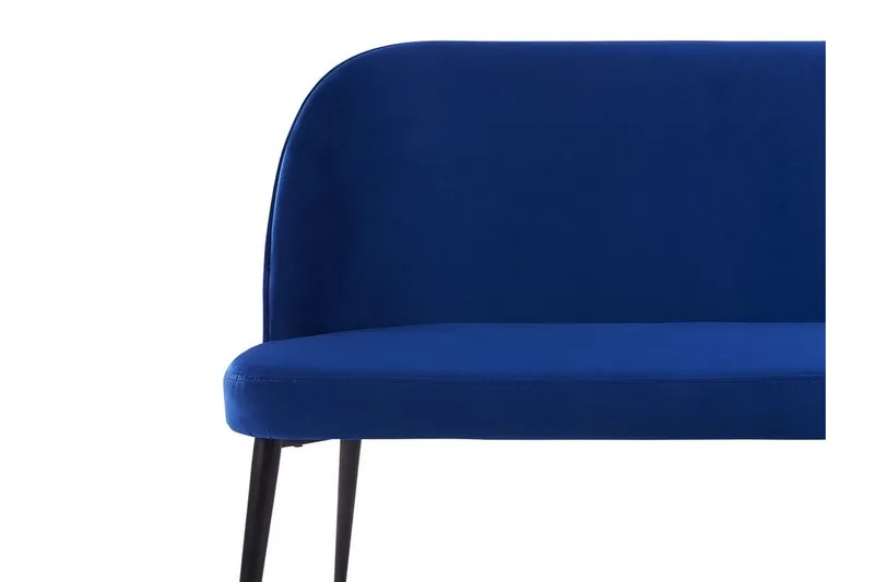 2-seters Sofa Vigenstorp - Fløyel/Blå - Møbler - Sofaer - Kjøkkensofaer