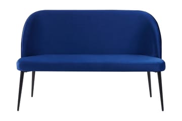 2-seters Sofa Vigenstorp - Fløyel/Blå - Møbler - Sofaer - Kjøkkensofaer