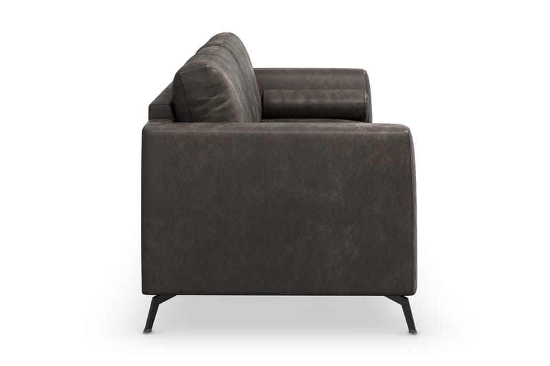 3-seter Sofa Friday Lyx - Svart/Lær - Møbler - Sofaer - Skinnsofaer