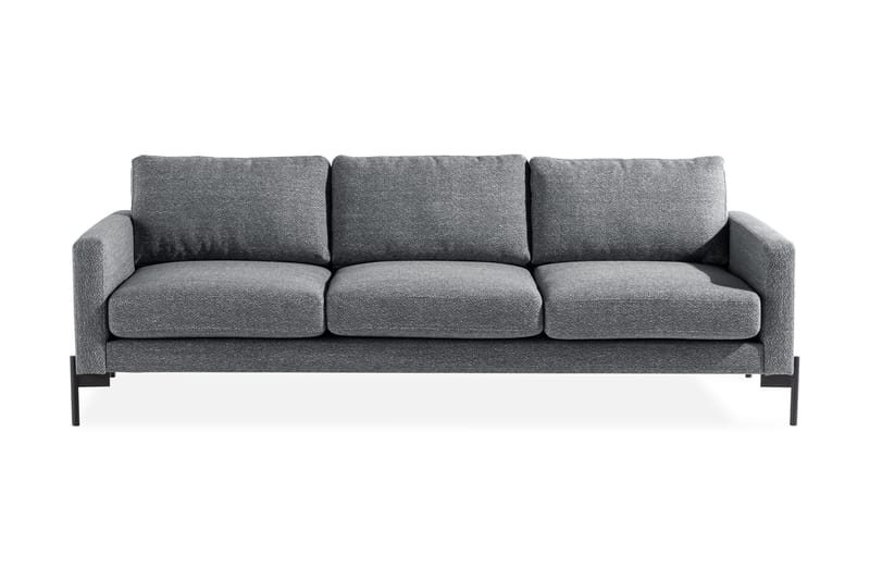 3-seter Sofa Ljuvlig - Mørkegrå - 2 seter sofa