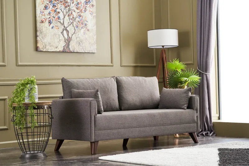 Antigua 2-seters Sofa - Brun/Natur - Møbler - Sofaer - 2 seter sofa