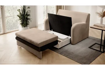 Ario Sofa 2-seters - Beige - Møbler - Sofaer - Sovesofaer - 2 seters sovesofa