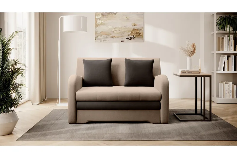 Ario Sofa 2-seters - Beige - Møbler - Sofaer - Sovesofaer - 2 seters sovesofa
