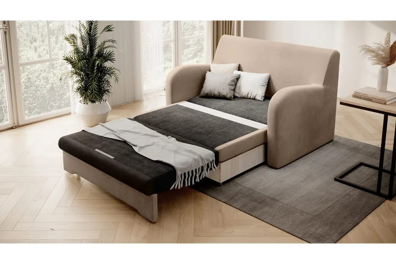 Ario Sofa 2-seters - Beige - Møbler - Sofaer - Sovesofaer - 2 seters sovesofa