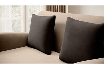 Ario Sofa 2-seters - Beige - Møbler - Sofaer - Sovesofaer - 2 seters sovesofa