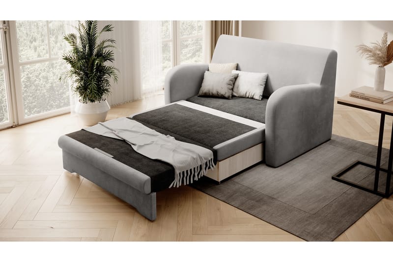 Ario Sofa 2-seters - Grå - Møbler - Sofaer - Sovesofaer - 2 seters sovesofa