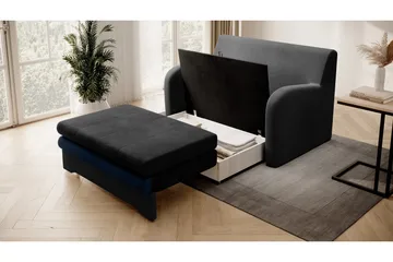 Ario Sofa 2-seters - Svart - Møbler - Sofaer - Sovesofaer - 2 seters sovesofa