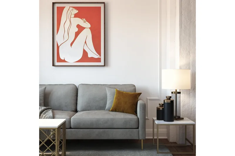 Avksenti Sofa - Grå - Møbler - Sofaer - 2 seter sofa