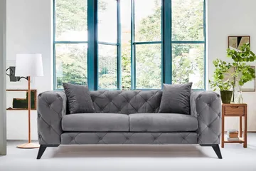 Beachport 2-seters Sofa - Anstrasitt/Svart - Møbler - Sofaer - 2 seter sofa