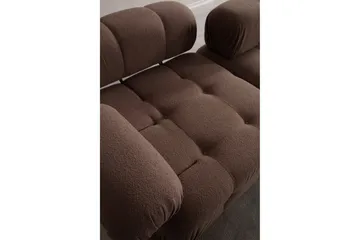 Belgin Boblende Sofa 2-seter - Cappuccino - Møbler - Sofaer - Modulsofaer - Komplett modulsofa