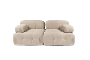 Belgin Sofa 2-seter - Peach - Møbler - Sofaer - Modulsofaer - Komplett modulsofa
