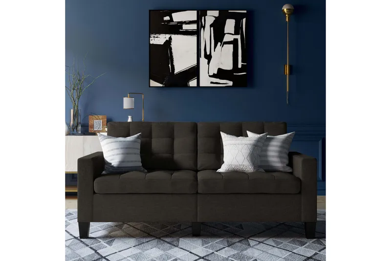 Bowie 2-seter Sofa Grå - Dorel Home - Møbler - Sofaer - 2 seter sofa