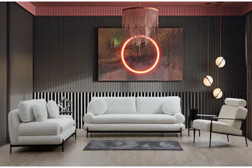 Cassius Sofa 2-seter - Hvit - Møbler - Sofaer - 2 seter sofa