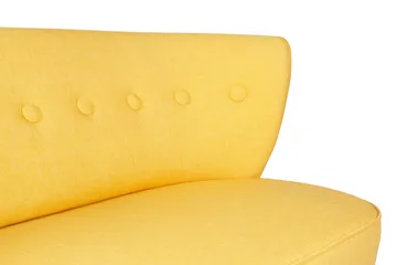 Clivocast 2-Seter Sofa - Gul - Møbler - Sofaer - 2 seter sofa