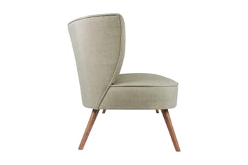 Clivocast Dyp 2-seter Sofa i Stoff med Trebein - Grå - Møbler - Sofaer - 2 seter sofa