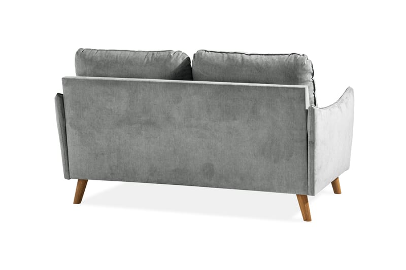 2-seter Sofa Colt Lyx - Grå/Eik - 2 seter sofa