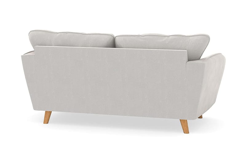 2-seter Sofa Colt Lyx - Hvit Fløyel - 2 seter sofa