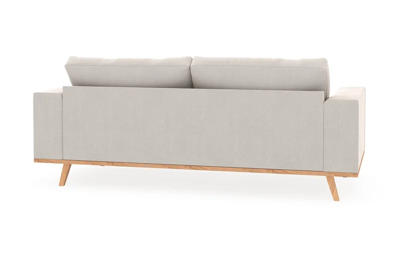 Copenhagen 2-seters Fløyelssofa - Kremhvit - Møbler - Sofaer - 2 seter sofa