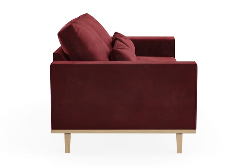 Copenhagen 2-seters Fløyelssofa - Lilla - Møbler - Sofaer - 2 seter sofa