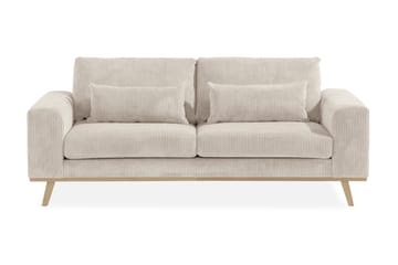 Copenhagen 2-seters Manchestersofa - Beige - Møbler - Sofaer - 2 seter sofa