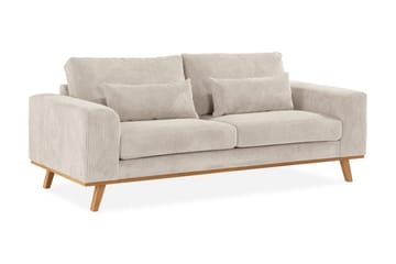 Copenhagen 2-seters Manchestersofa - Beige - Møbler - Sofaer - 2 seter sofa