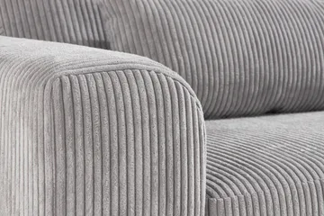 Copenhagen 2-seters Manchestersofa - Lys grå - Møbler - Sofaer - 2 seter sofa