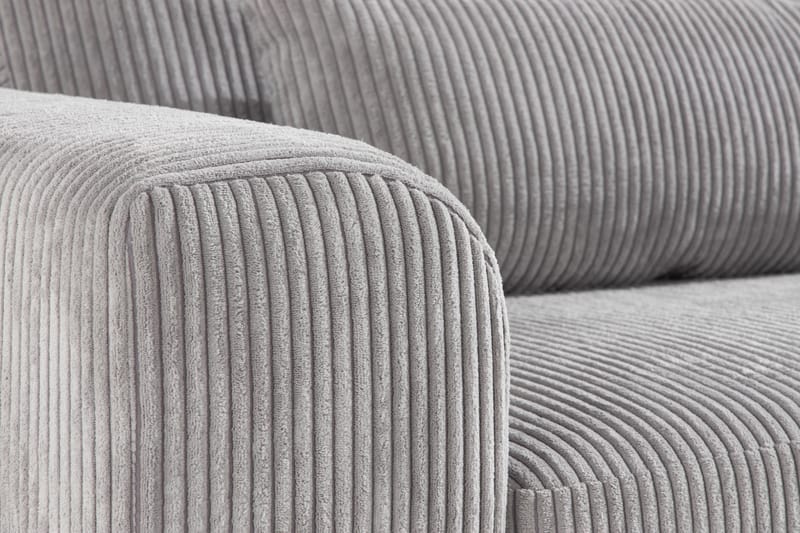 Copenhagen 2-seters Manchestersofa - Lys grå - Møbler - Sofaer - 2 seter sofa