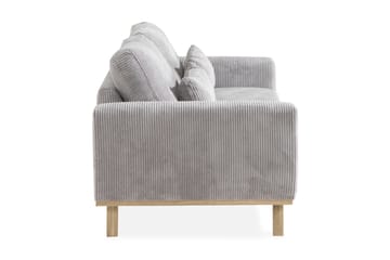 Copenhagen 2-seters Manchestersofa - Lys grå - Møbler - Sofaer - 2 seter sofa