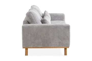 Copenhagen 2-seters Manchestersofa - Lys grå - Møbler - Sofaer - 2 seter sofa