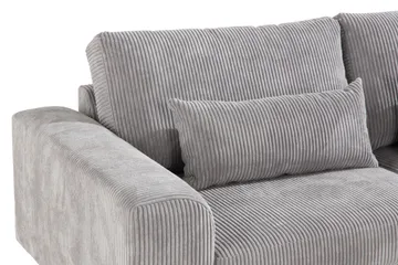 Copenhagen 2-seters Manchestersofa - Lys grå - Møbler - Sofaer - 2 seter sofa
