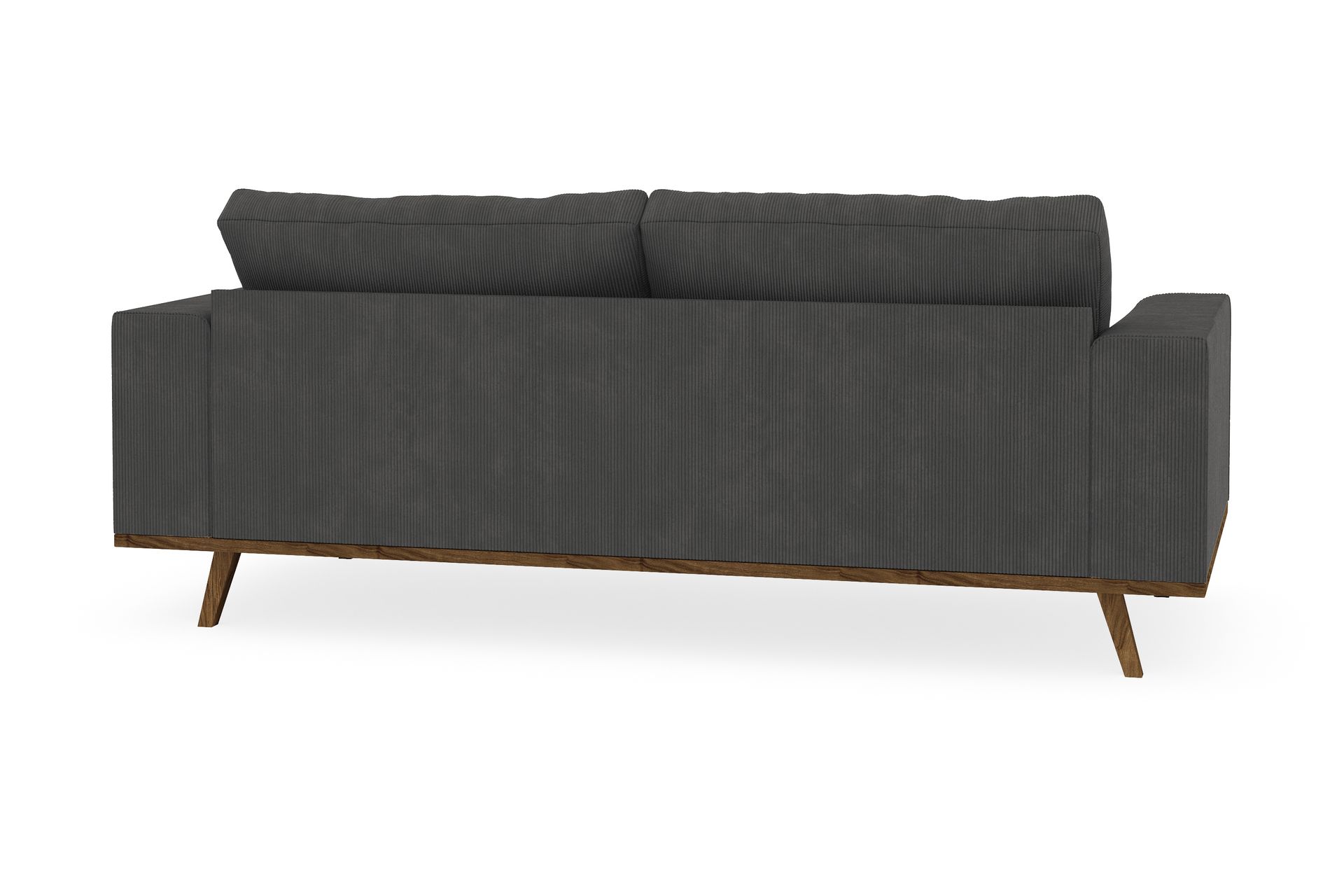 Copenhagen 2-seters Manchestersofa - Mørk grå - Møbler - Sofaer - 2 seter sofa