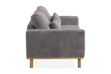 Copenhagen 2-seters Manchestersofa - Mørk grå - Møbler - Sofaer - 2 seter sofa