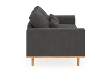 Copenhagen 2-seters Manchestersofa - Mørk grå - Møbler - Sofaer - 2 seter sofa