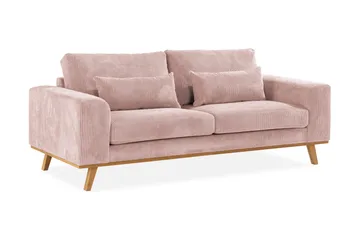 Copenhagen 2-seters Manchestersofa - Rosa - Møbler - Sofaer - 2 seter sofa