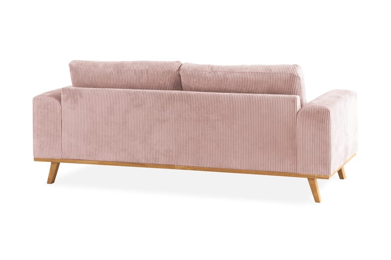 Copenhagen 2-seters Manchestersofa - Rosa - Møbler - Sofaer - 2 seter sofa